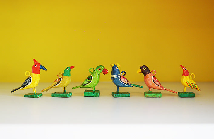 Set of 12 two inch birds