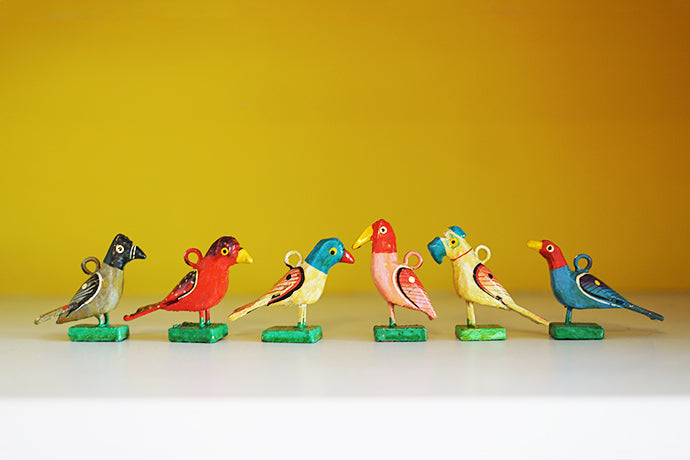 Set of 12 two inch birds