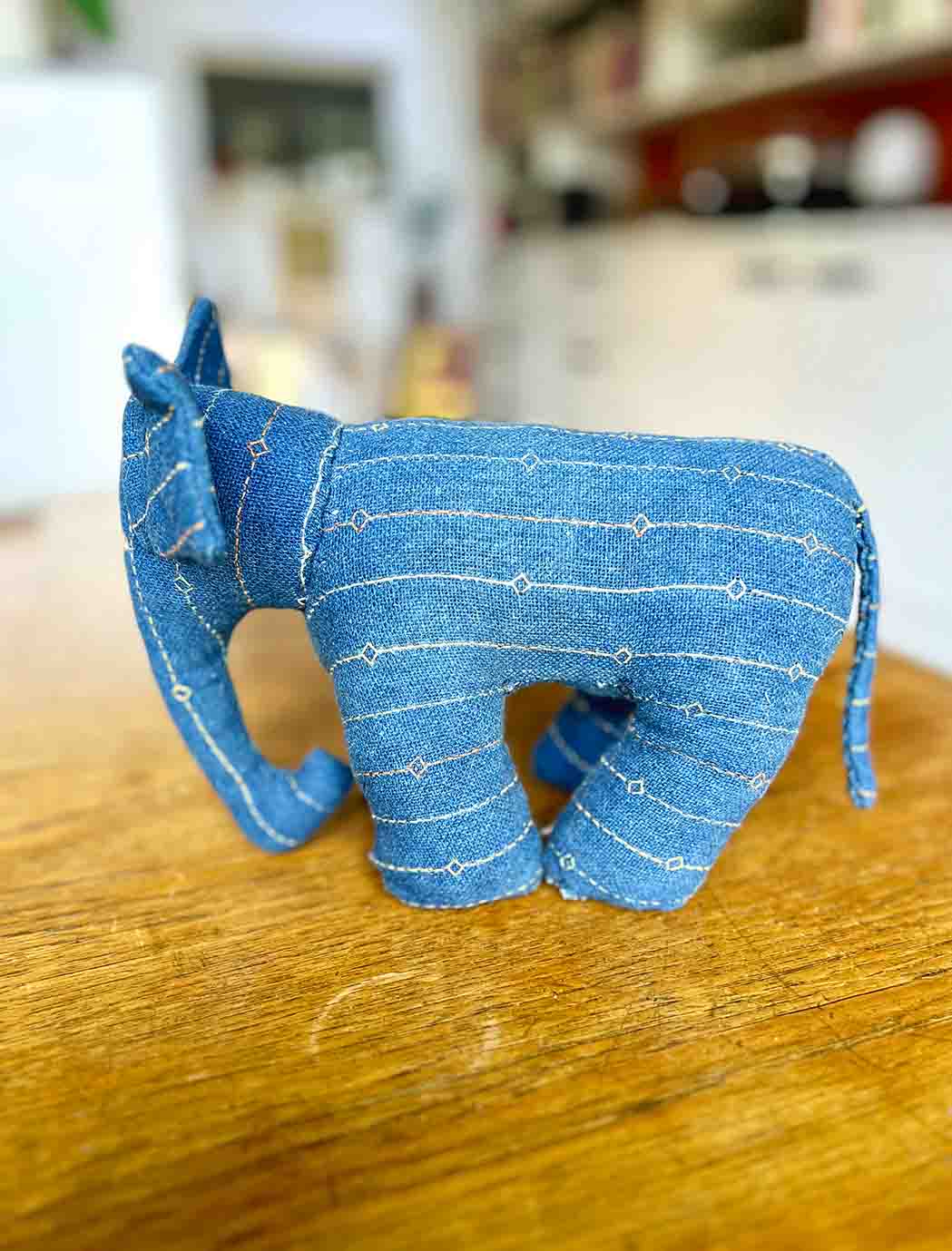 Blue Elephant from Kutch