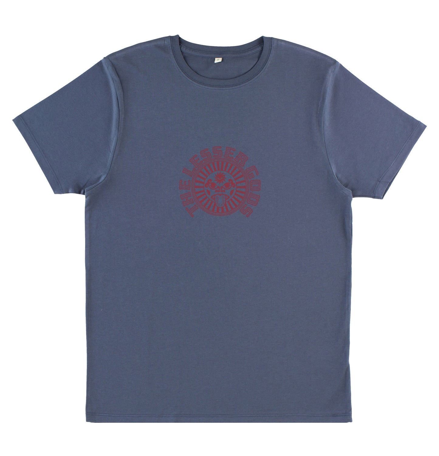 Huehuecyotl Denim Blue T-Shirt