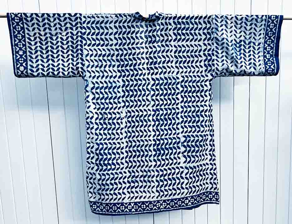 Light Indigo Kimono with belt (see notes)