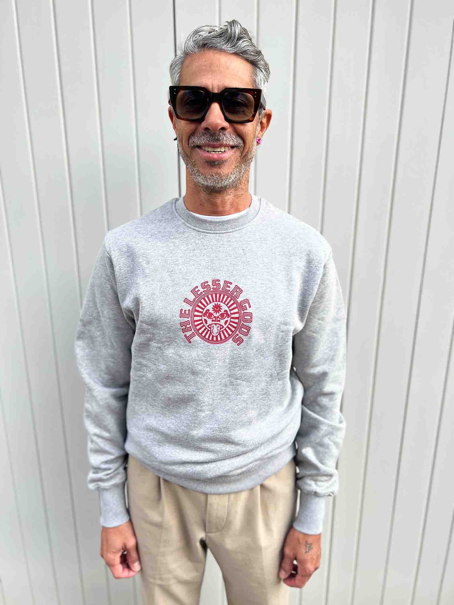 Huehuecyotl Grey Sweatshirt