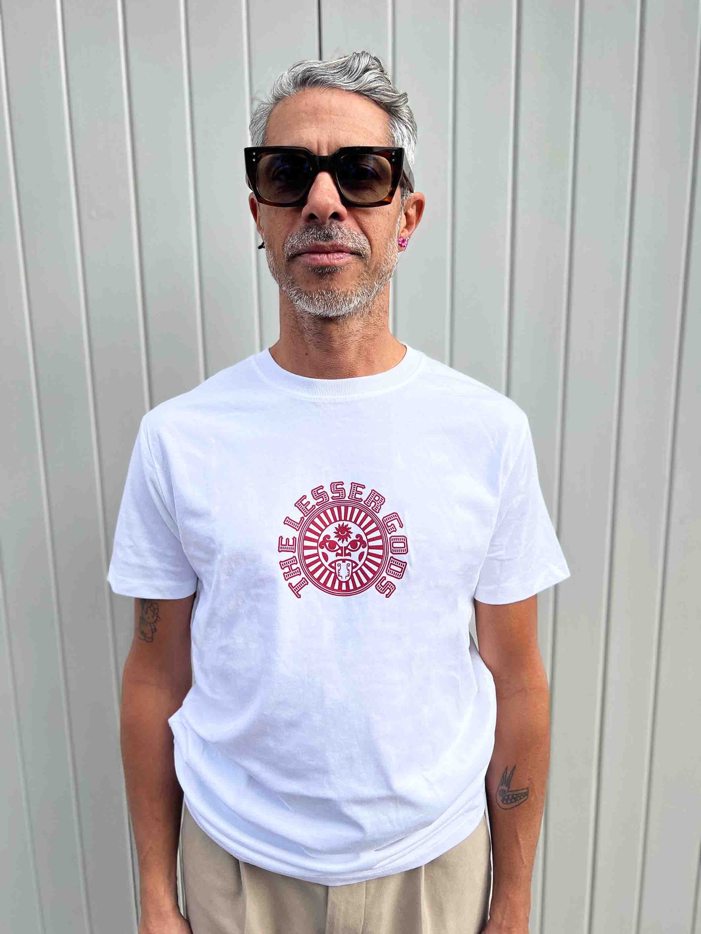 Huehuecyotl White T-Shirt