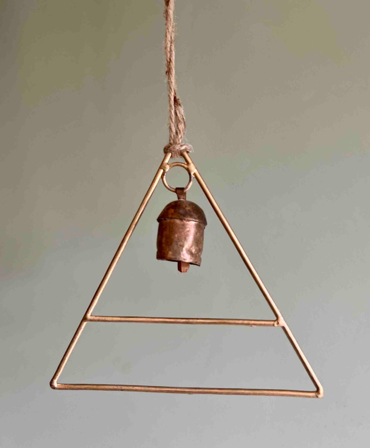 Triangle wind chime