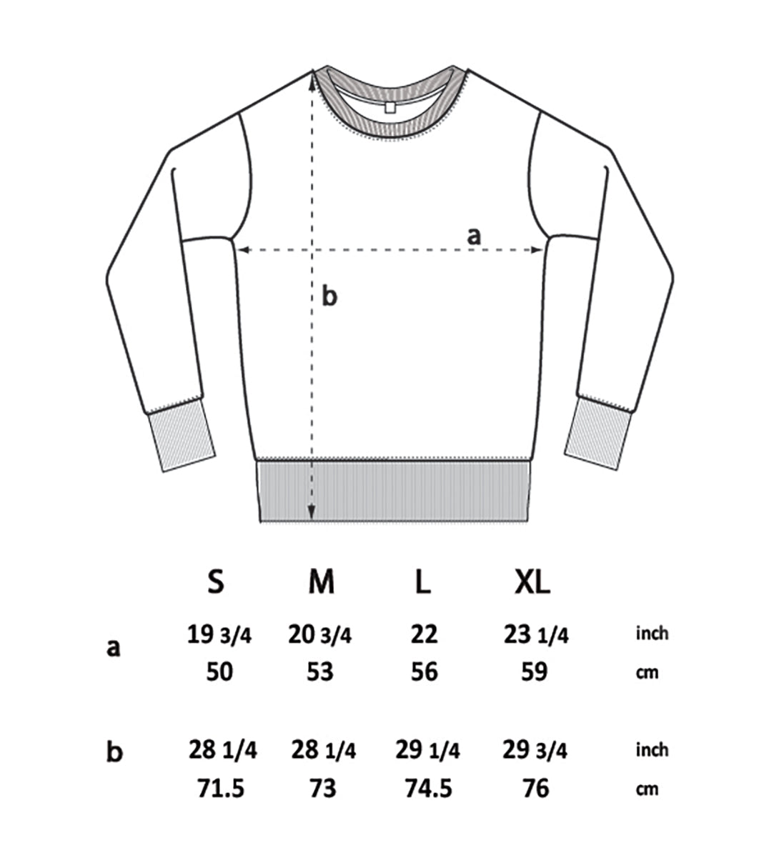 Waghoba Denim Blue Sweatshirt