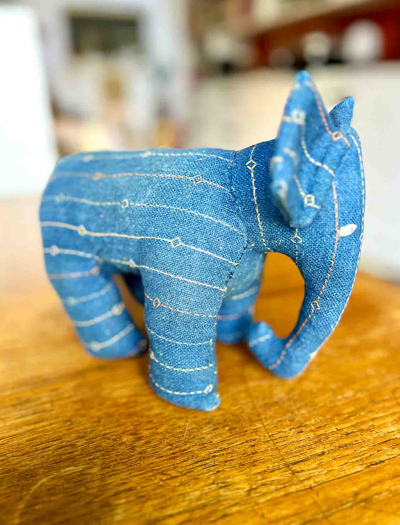 Blue Elephant from Kutch